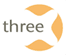 three logo